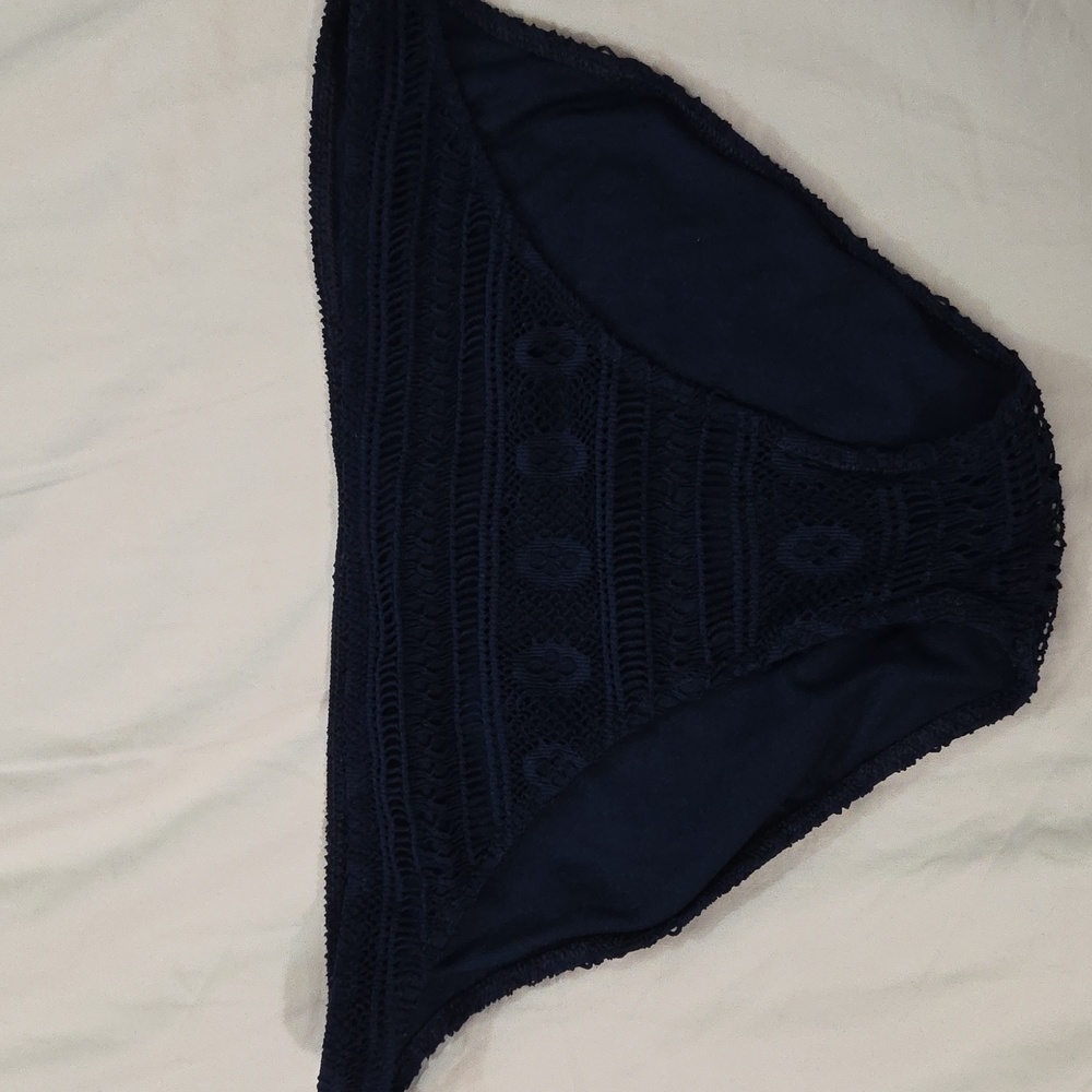RALPH LAUREN, Dark Blue Bottom Swimwear.